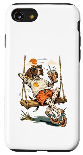 �X�C���O�ŃA�C�X�R�[�q�[�����ރ|�C���^�[ ���g�� DIGOR - �X�}�z�P�[�X iPhone SE (2020) / 7 / 8 �p