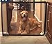 70.9"x28.3"Magic Gate for Dogs, Pet Gate,Magic Gate Portable Folding mesh gate Safe Guard Isolated Gauze Indoor and Outdoor Safety Gate Install Anywhere for Dogs