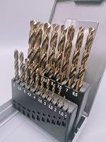 PRO by Lienemann® Metallbohrer Set | HSS Co Bohrer Set 1-10 mm | Edelstahlbohrer Satz 19-tlg. | HSS Cobalt Bohrer Kassette DIN 338, Typ N | Metallbohrer Profi | Art. Nr. RK434019 – Ansicht 3