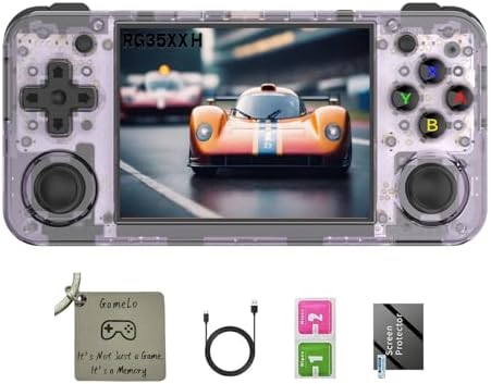 RG35XX H, Anbernic Retro Handheld Gaming Console with 64GTF Card,...