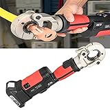 Herramienta que prensa del cable de energía eléctrica de la batería, función de reinicio de una pieza, con pantalla LED