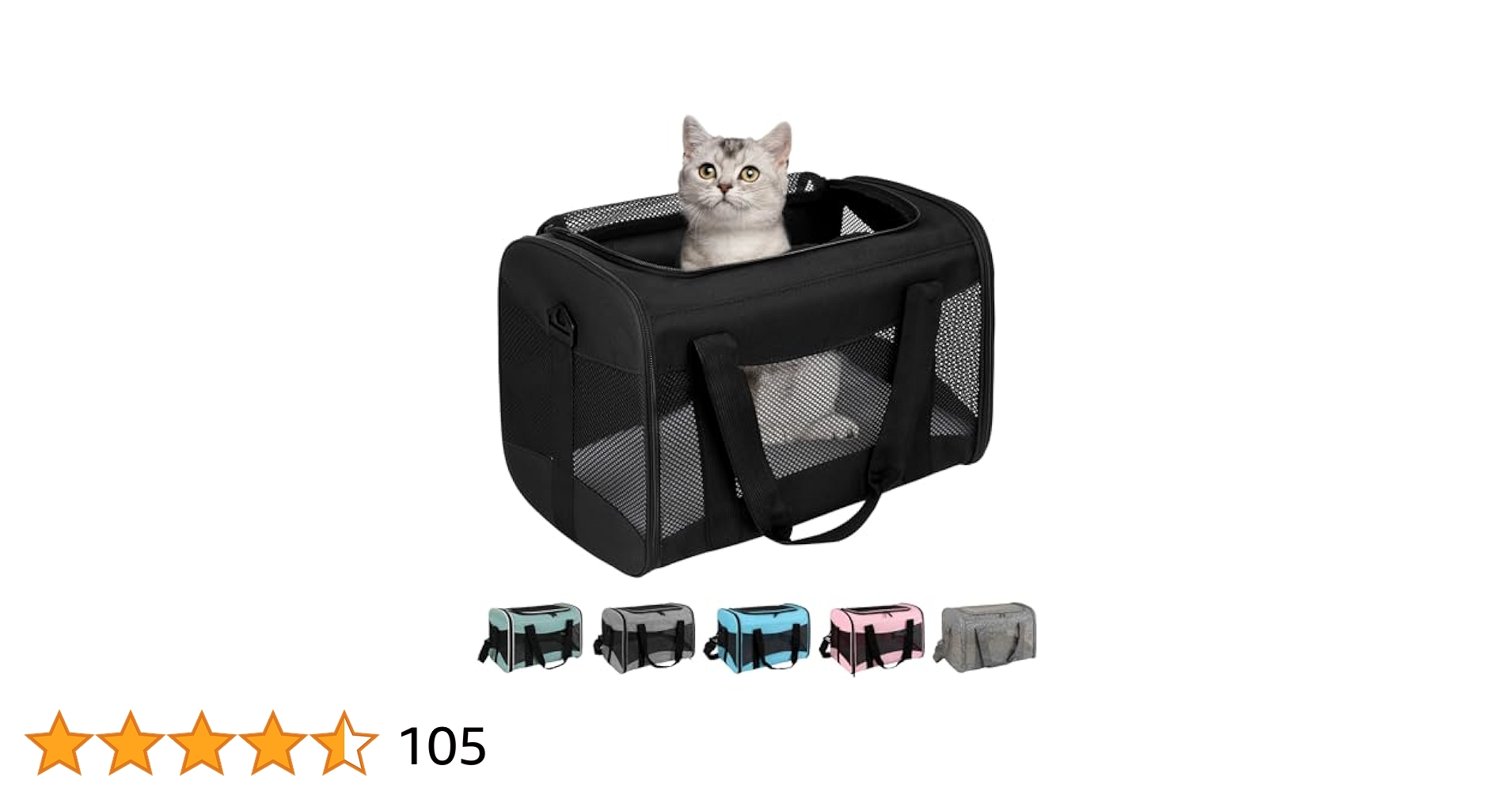 Top Tasta Cat Carrying Case - Airline Approved, Portable Top Tasta Cat Carrying Case - Airline Approved, Portable