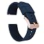 Navy Blue - Rose Gold