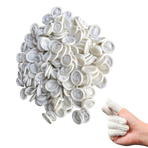 Fingerlinge aus Latex, Latex Finger ​Cot, Fingerlinge Antistatisch, 200...