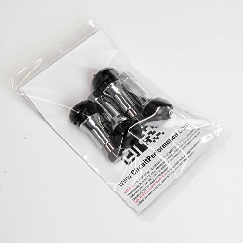 Circuit Performance Chrome Rubber Valve Stems Tr413 30Mm (Set Of 4) #TOP5