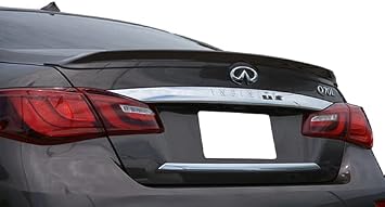 Trunk Spoiler for 2015-2019 Infiniti Q70 Sedan Flush Mount