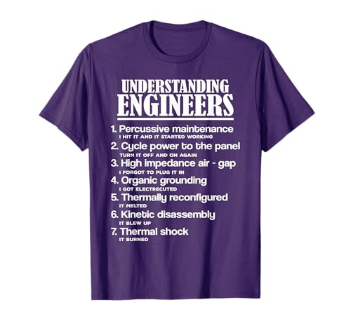 Understanding Engineers - Funny Sarcastic Engineering T-Shirt
