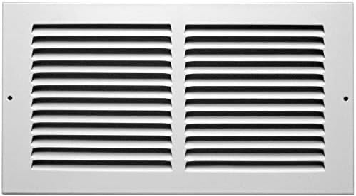 Accord ABRGWH126 Return Grille with 1/2-Inch Fin Louvered, 12-Inch x 6-Inch(Duct Opening Measurements), White