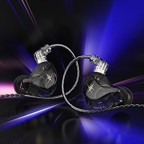 QKZ ZXT Wired Earphones 1 Dynamic HiFi Bass Earbuds in Ear Monitor