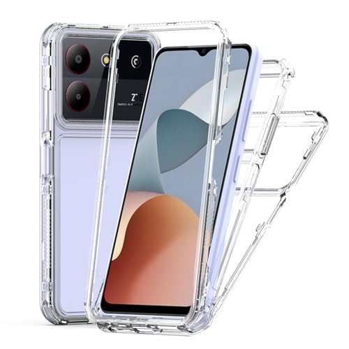 For ZTE Blade A54 Crystal Clear Case,Shockproof Protective Phone Case,Anti-Scratch Protective Transparent Slim Cover for ZTE Bla