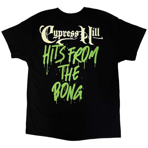 T-shirt Cypress Hill taille M en coton épais pour éviter les logos qui s'effacent