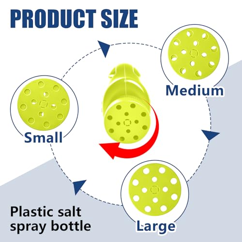 Esparcidor manual ajustable para semillas y fertilizante miniatura 3