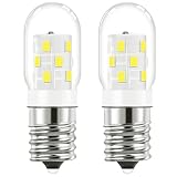 LED Microwave Light Bulbs Over Stove Appliance 3W Replacement for 40W Halogen Bulb for Refrigerator,