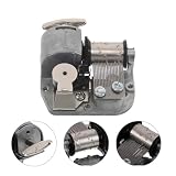 TOYZFRIENDY Metalowy Mechanizm Pozytywki Do Samodzielnego Montażu Mechanizm Nakręcany z Kluczem i Śrubami Kompatybilny z Miniaturowymi Pudełkami Muzycznymi Idealny Do Wymiany i Tworzenia DIY