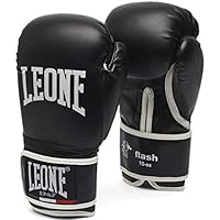 LEONE 1947, Flash-Boxhandschuhe, Unisex-Erwachsene, Schwarz, 12 OZ, GN083