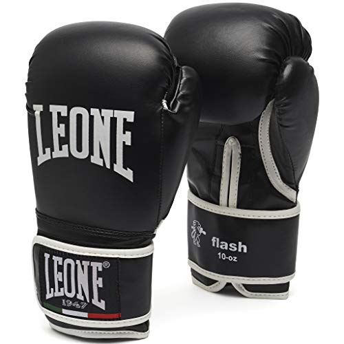 Leone 1947 Flash rękawice bokserskie, czarne, 14 oz.