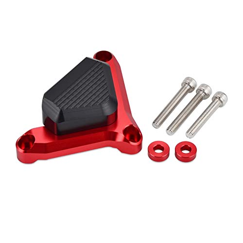 Couvercle de protection de pompe à eau rouge LiMePng pour carter moteur Ducati