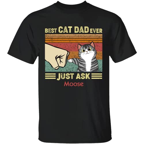 NAZENTI Custom Cat Dad Shirt