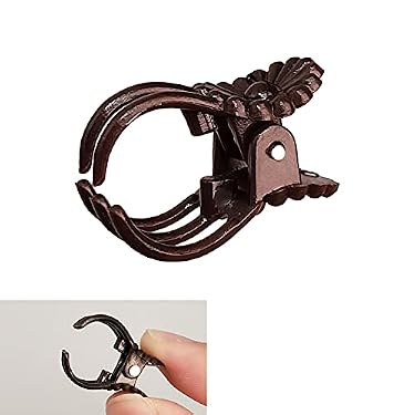 AMAZON - Heeqinn Orchid Clips, Plant Clips for Climbing Plants Stakes, Can be Used to Clip The stem to Bamboo Stakes, Plant cage or Anything That can Provide Support(100pcs)