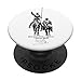 Don Quichotte, Sancho Panza-Cervantes-Espagne-Littérature PopSockets PopGrip - Support et Grip pour Smartphone/Tablette avec un Top Interchangeable