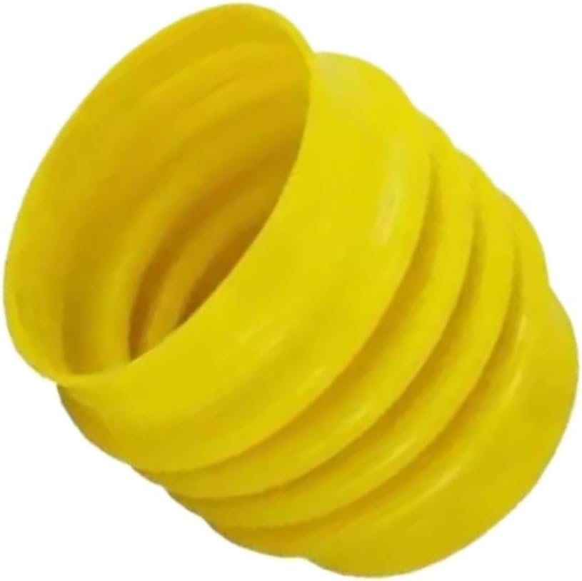 Yellow Polyurethane Jumping Jack Bellows Boot Fit for Compactor Tamper