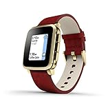 Pebble Time Steel Smartwatch for Apple/Android Devices - Gold (Certified Refurbished)