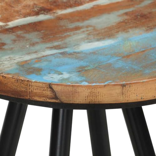 Tabourets de bar en bois massif et acier Mangloder 30 x 76 cm - 7