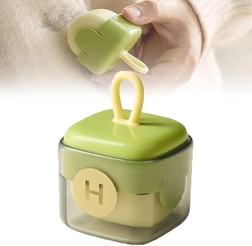 K.B.SALES Portable &amp; Reusable Mini Square Lint Roller Washable Sticky Roller Reusable Travel Lint Roller for Clothes Small...