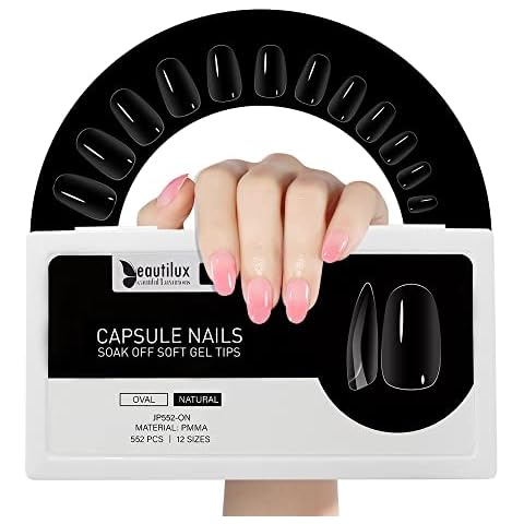 Kit de Arte de Uñas Beautilux French False Nail Acrylic Cover