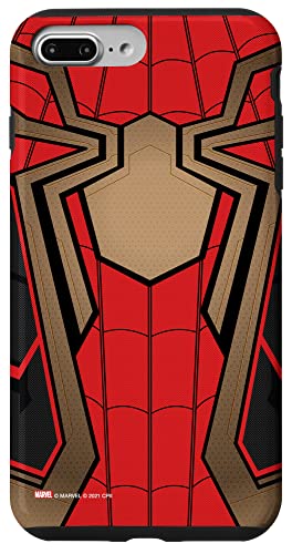 Marvel Spider-Man No Way Home Spider Suit Rojo Carcasa para iPhone 7 Plus/8 Plus