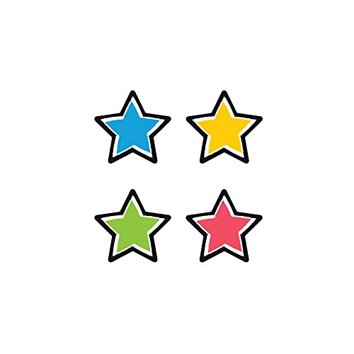 Trend Enterprises T-10720 Bold Strokes Stars Mini Classic Accents - 36 Count