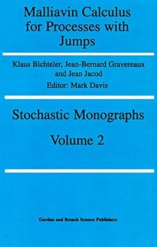 Hardcover Malliavin Calcul Procesesses J (Stochastic Monographs : Theory and Applications of Stochastic Processes, Vol 2) Book