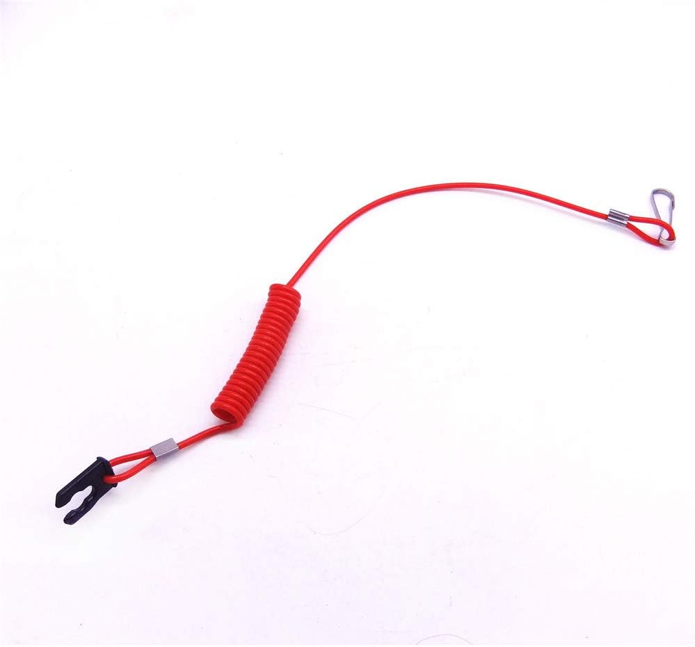 Boat Engine Safety Lanyard Stop Kill Switch Cord 36182-ZV4-650 36182-ZV4-651 for Honda 2HP-225HP Outboard Motor