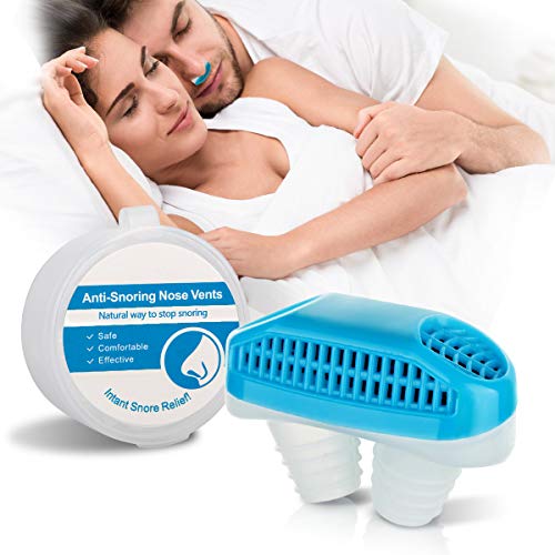 Snore Stopper - Upgraded Anti Snoring Devices, Nasal Dilators for Stop Snoring, Air Purifier Filter Nasal Dilators, Sleep Breathing for Men and Women No Side Effects
