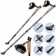 Nordic Walking Stöcke von Deuba SPORTANA Ergonomische Teleskopstöcke