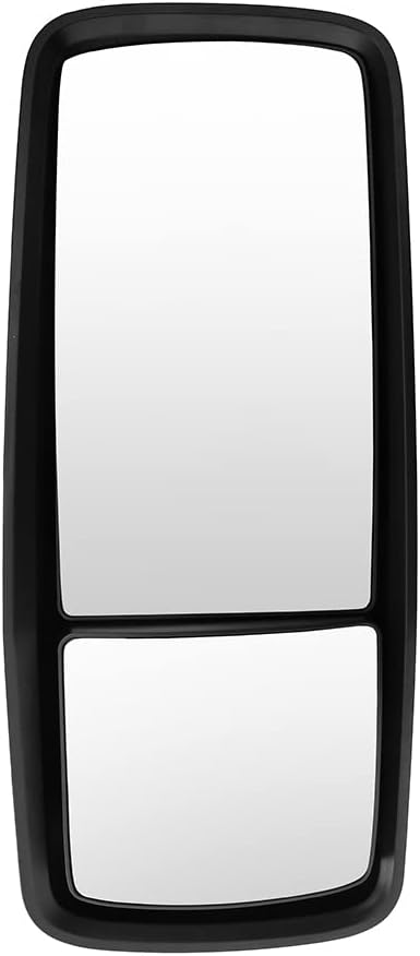 Chrome Door Mirror for Kenworth T680, Defrost Heated Side View Main Mirror Replacement for Kenworth T680 T880 Semi Truck Accessories Driver Left Side