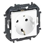 Legrand – LEGRAND Niloé Step Steckdose, 2P+T, 16 A, zusammenbaubar, fü