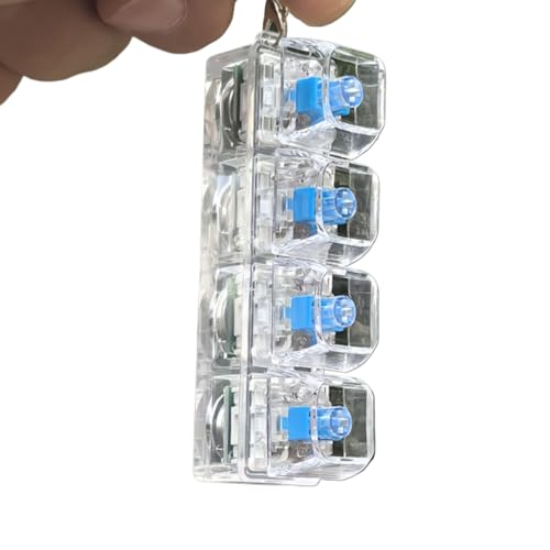 Click Pop Fidget Keychain, Sensory Stress Relief Toys for Adults,