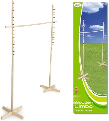 Gifts4Home NEW LARGE 1.7M WOODEN LIMBO GAME POLE BAR KIDS/ADULTS GARDEN INDOOR OUTDOOR GAME