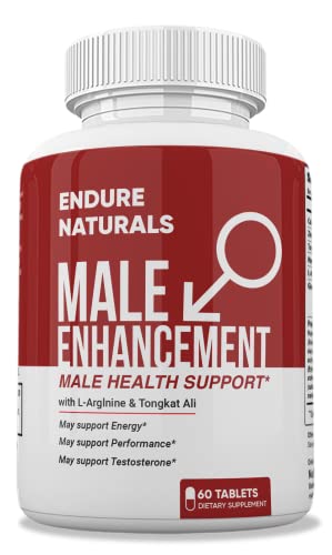 Endure Naturals Strength Supplement, Endura Naturals Pills, 60 Count #TOP4