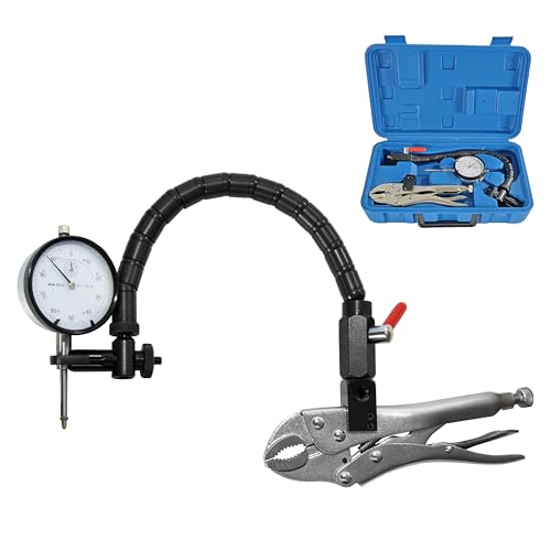 Outil de mesure automobile HFS jauge à disque rotor et joint à rotule avec cadran 0-25mm