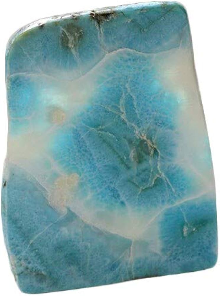 Amazon | ドミニカ産 ラリマースライス 原石〔 天然石 パワーストーン