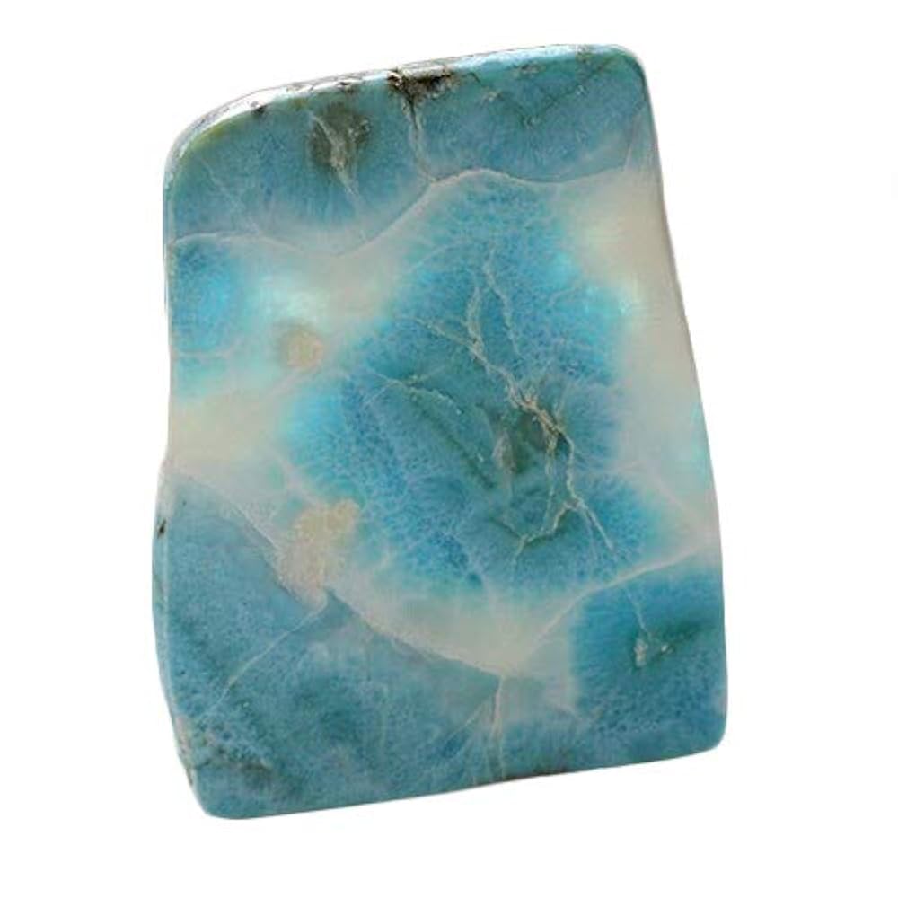 ラリマースライス   プレート  原石 ラリマー ☆ 原石プレート （63 mm× 26 mm ）