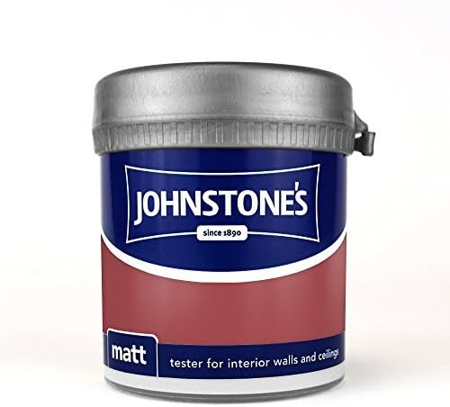 Johnstones No Ordinary Paint Water Based Interior Vinyl Matt Emulsion Tester Pot Poppy Field 75ml by Johnstones Paint
