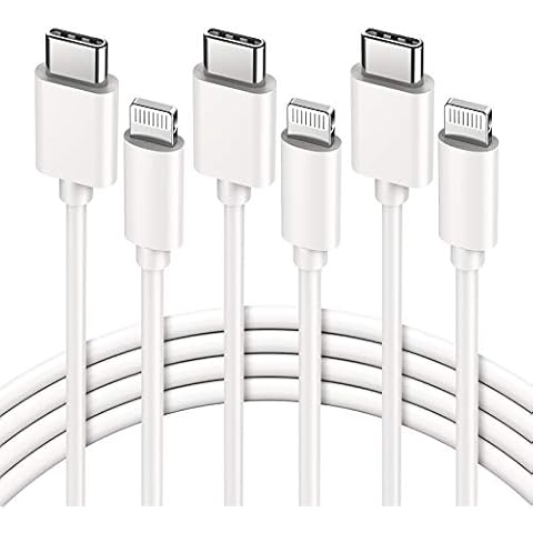USB C to Lightning Cable, GlobaLink 3Pack 2m [MFi Certified] iPhone USB C Cable, iPhone 12 Fast Charger Cable Long Type C to iPhone Charging Cable for iPhone 13 Pro Max 12 Mini 12 Pro Max 11, iPad Pro Cover