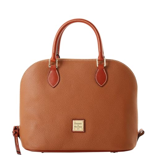 Dooney & Bourke Women's Domed Satchel in Pebble Grain Leather, La...