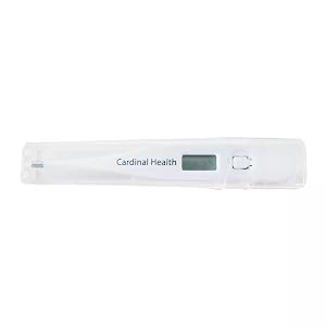 Cardinal Health Oral Dual Scale Quick Read Electronic Thermometer Polybag Case of 500