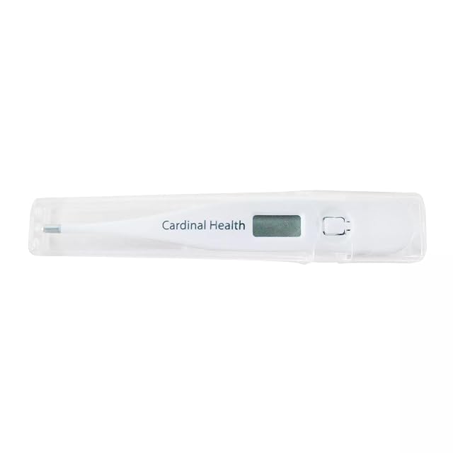 Cardinal Health Oral Dual Scale Quick Read Electronic Thermometer Polybag Case of 500