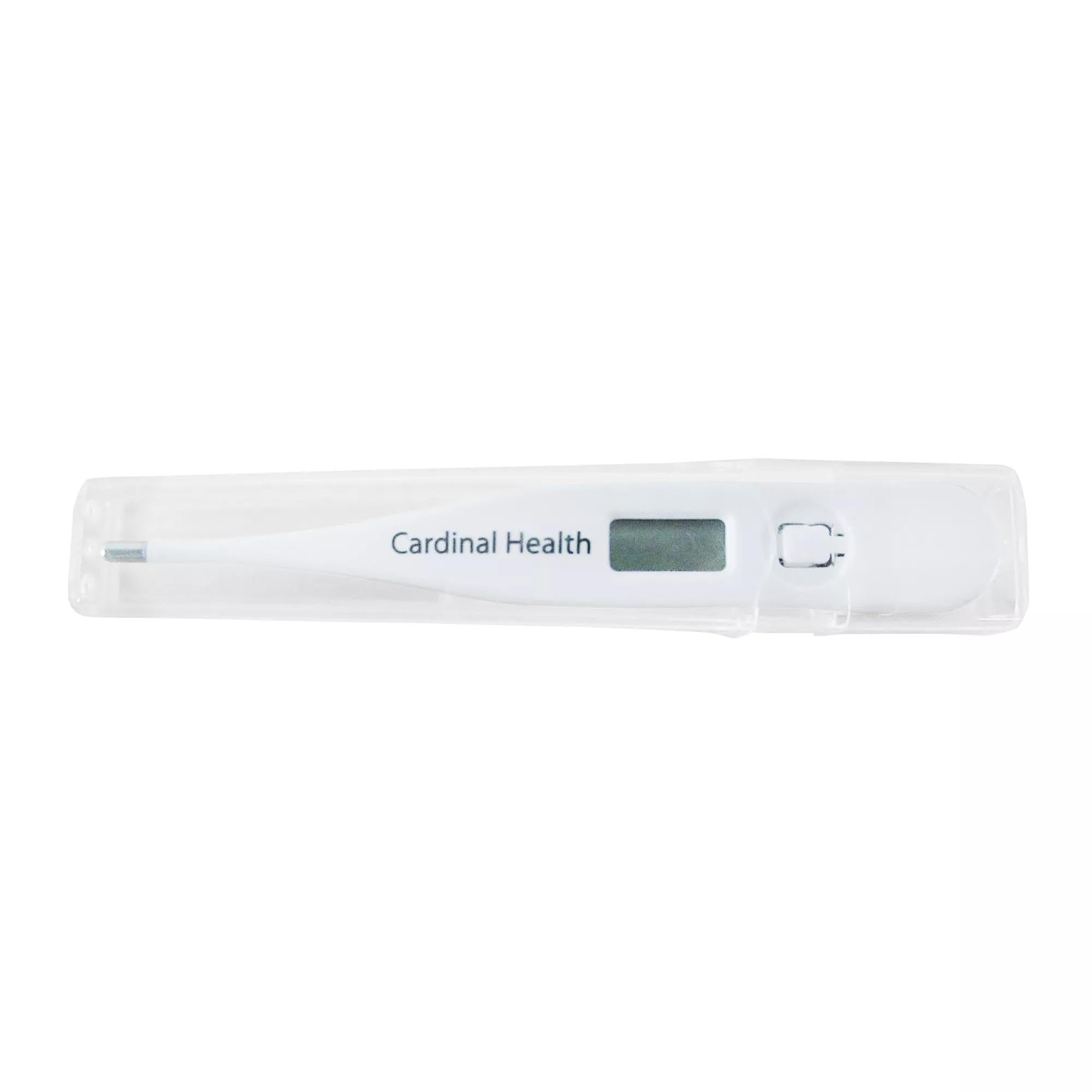 Cardinal Health™ Oral - Termometro elettronico a doppia scala, lettura rapida, in sacchetto di plastica, confezione da 500