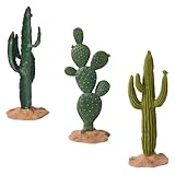 centros de cactus a crochet Decoraciones de cactus artificiales: este adorno de cactus está hecho de material seguro y confiable, y es duradero para usar durante mucho tiempo, adorno de cactus artificial